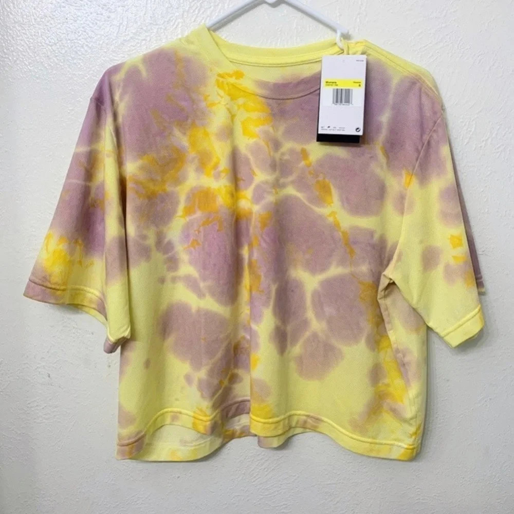 Nike Yoga Exclusive Sample With Tag Dri-FIT Luxe Women's Tie-Dye Top